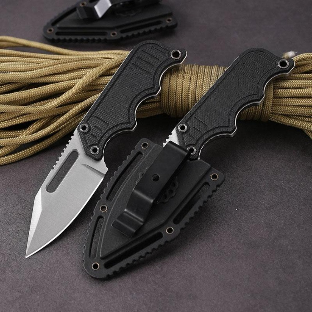Edc Fixed Blade Deep Carry - Portable Neck Knife with Kydex Sheath
