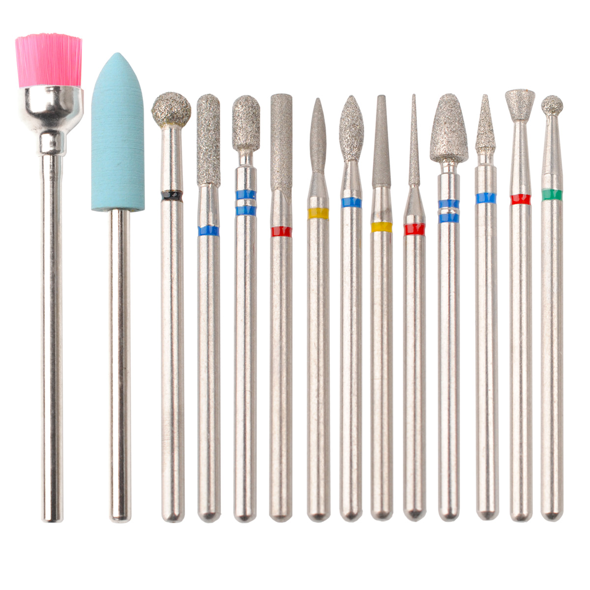 14pcs/set Nail Drill Machine B - огляд і ціна Nail File Titanium