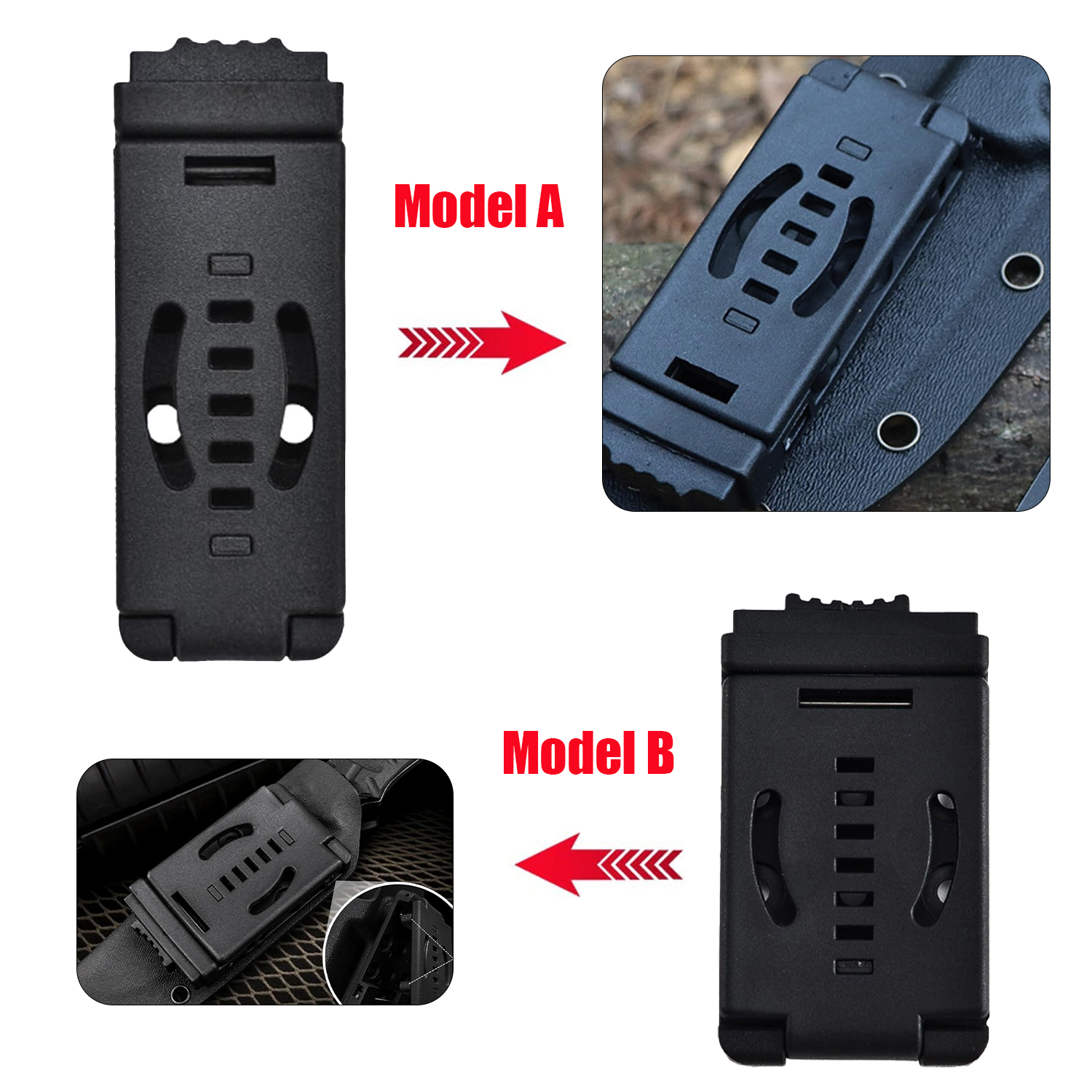 Tactical Knife Clip Holster -  - огляд і ціна Edc Carry Holster