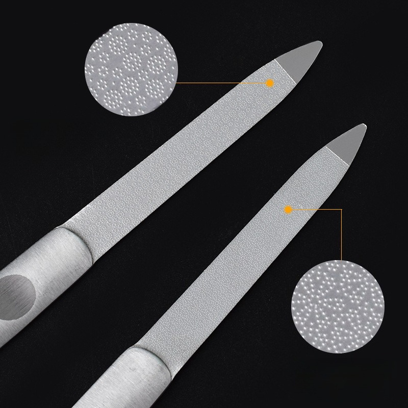 1PCS Professional Stainless St - огляд і ціна Nail File Titanium