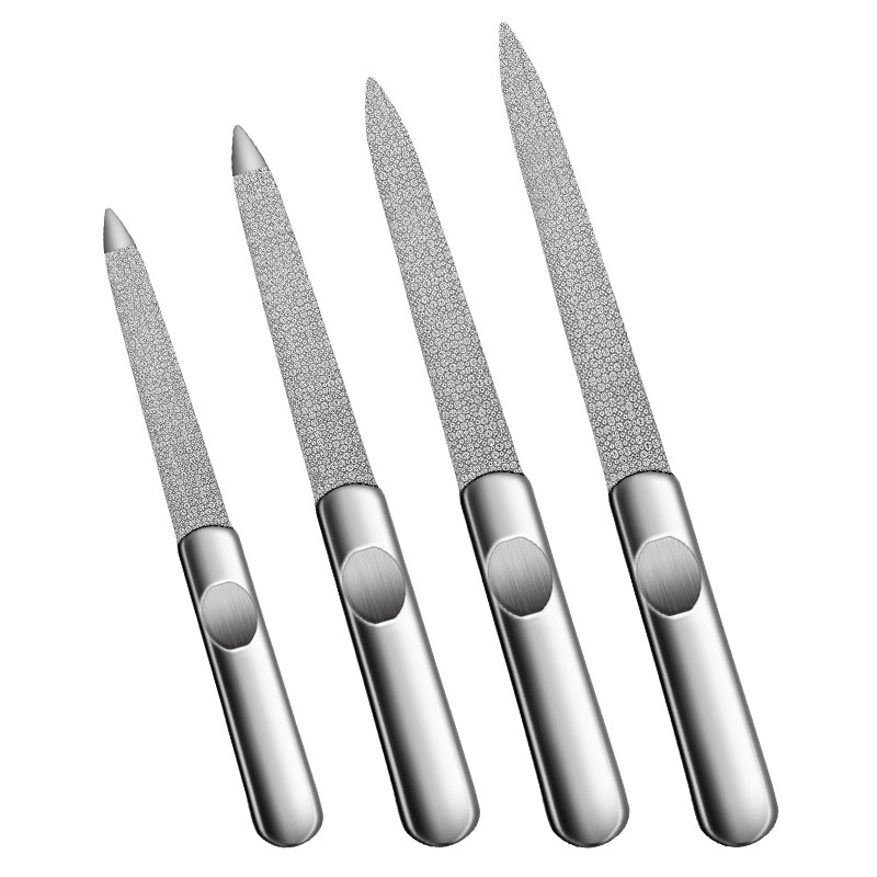 1PCS Professional Stainless St - огляд і ціна Nail File Titanium