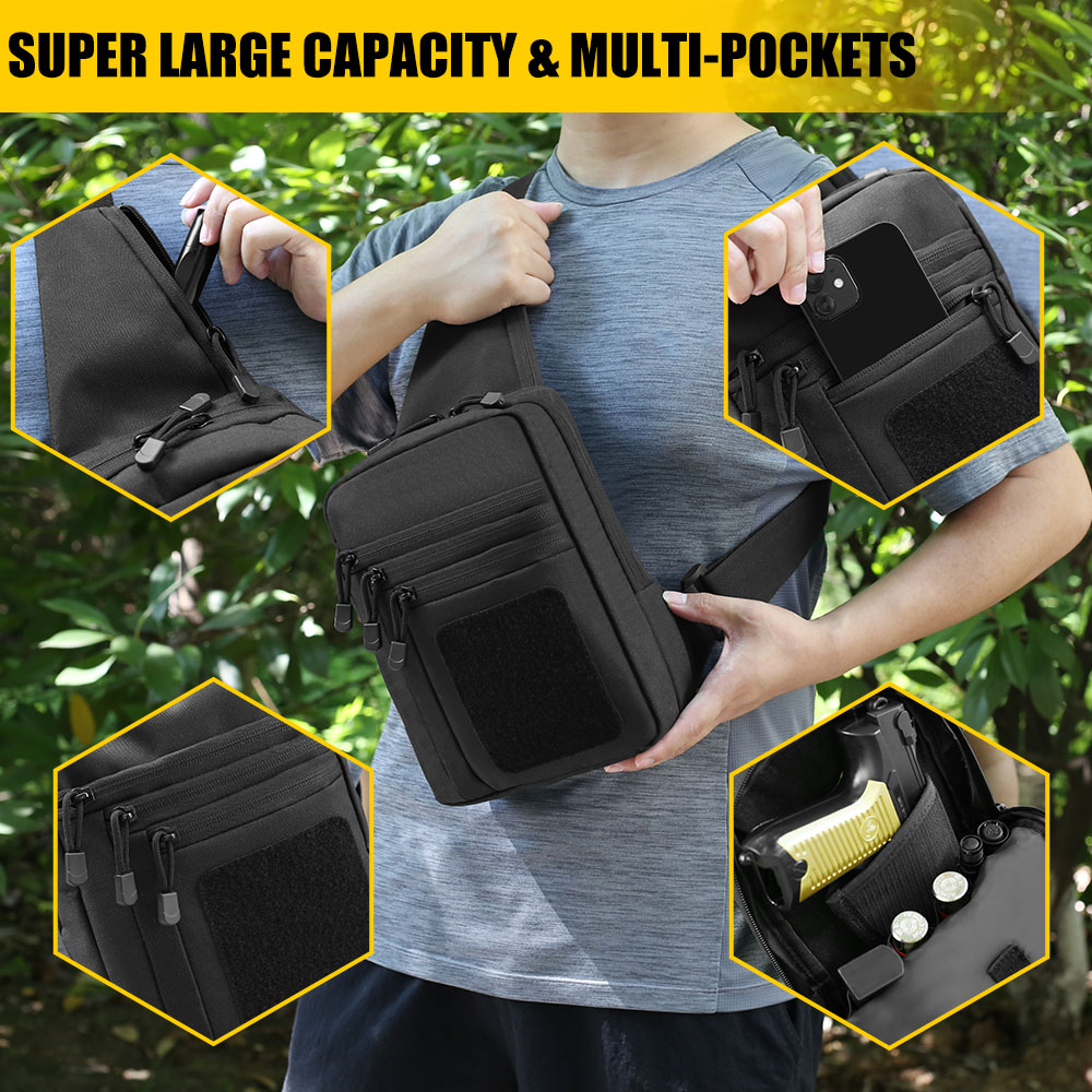 Tactical Pistol Gun Bag Concea - огляд і ціна Edc Carry Bag For Pistol