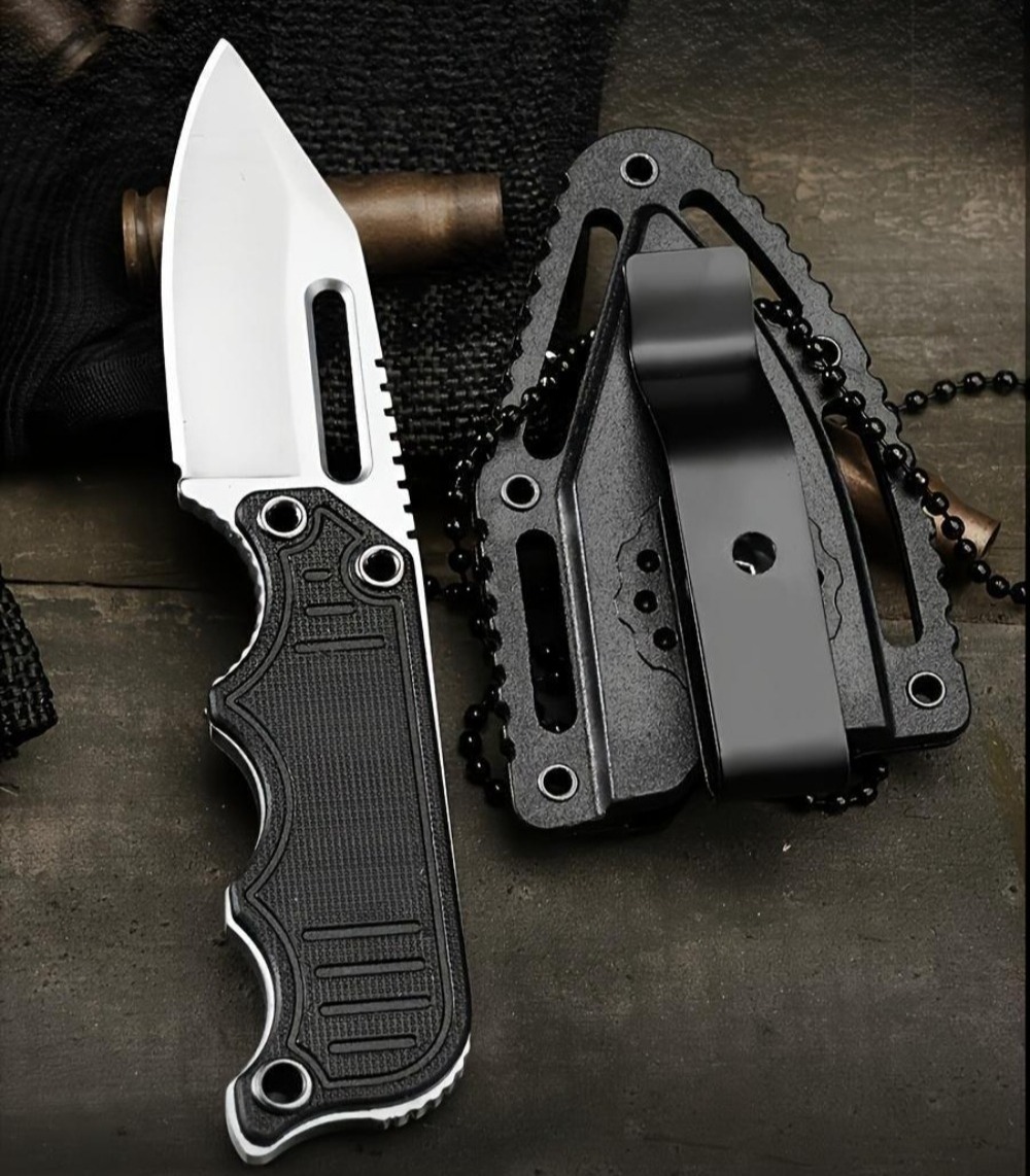 Portable Neck Knife with Kydex - огляд і ціна Edc Fixed Blade Deep Carry