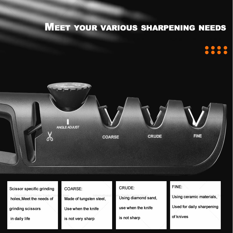 Kitchen Knife Sharpener Multif - огляд і ціна Pocket Knife Ceramic