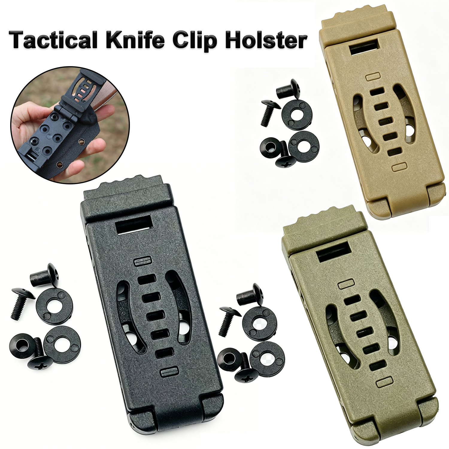 Tactical Universal Knife Clip  - огляд і ціна Edc Carry Holster