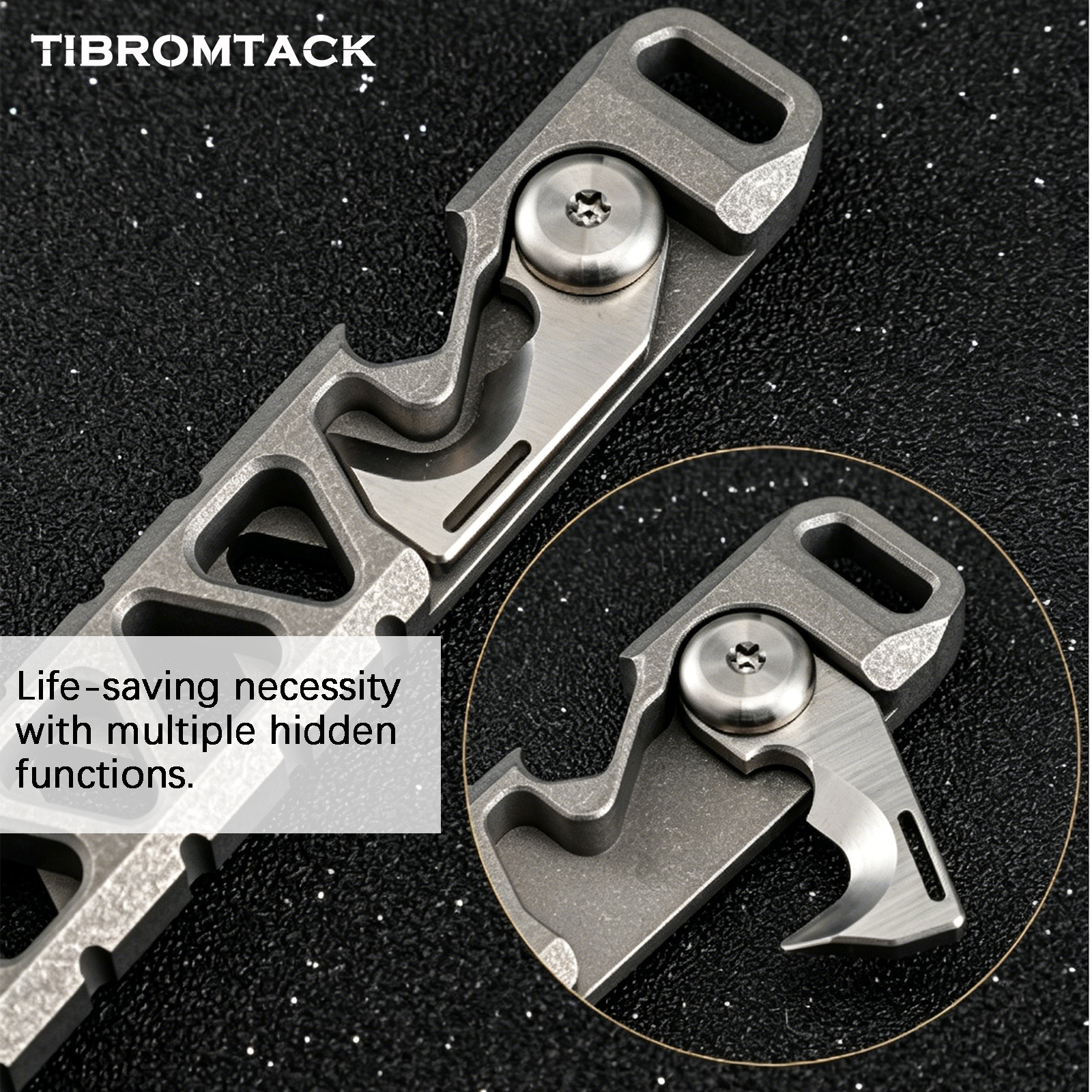 TIBROMTACK Titanium Multi-Func - огляд і ціна Edc Every Day Carry おもちゃ