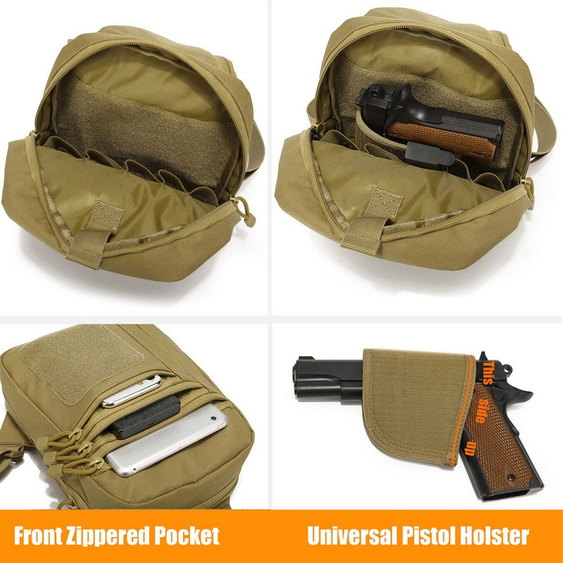 EDC 1000D Tactical Chest Bag P - огляд і ціна Edc Carry Bag For Pistol