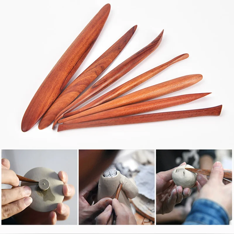 7-piece Pottery Tools Carving  - огляд і ціна Pocket Knife Ceramic