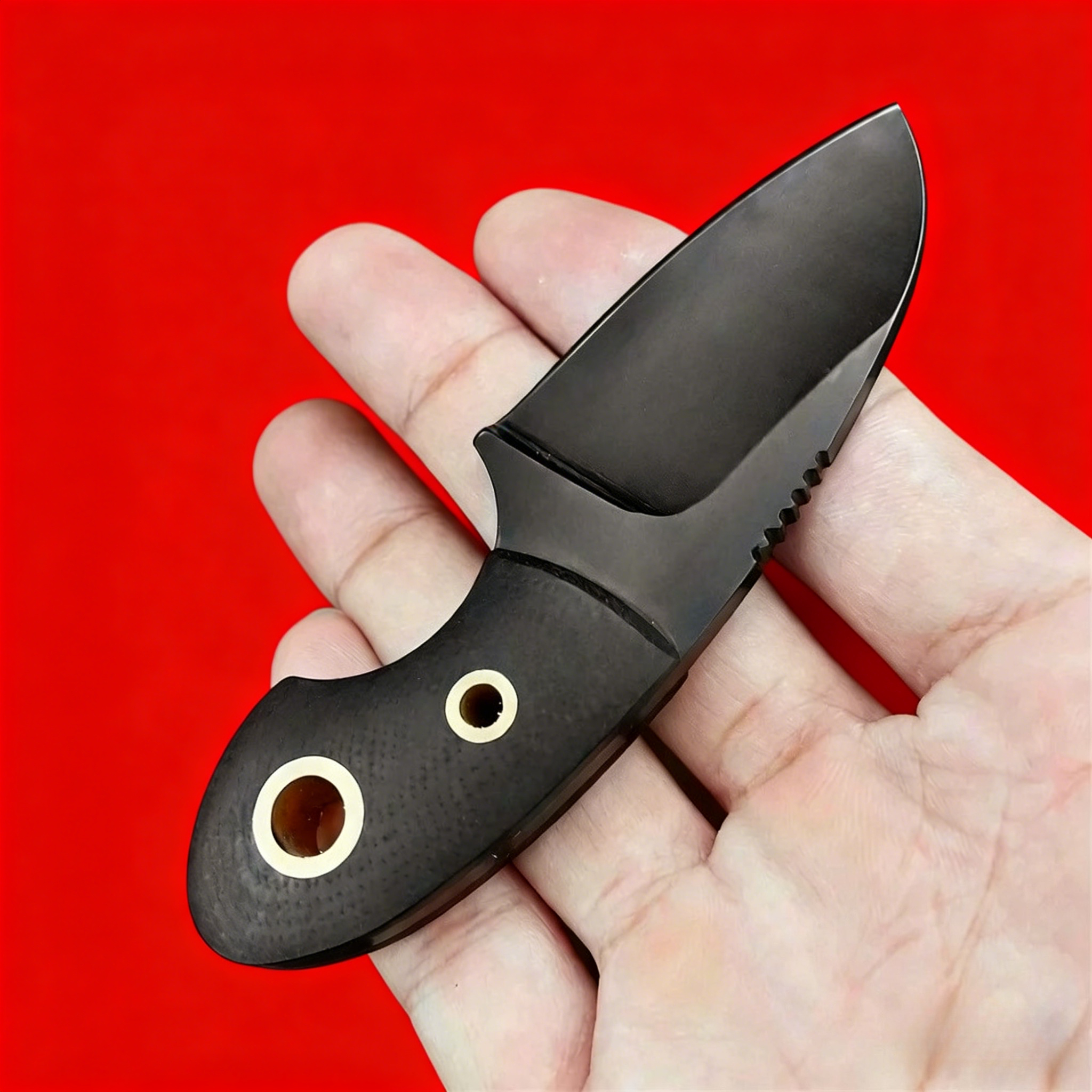 Compact Mini Fixed Blade EDC K - огляд і ціна Edc Fixed Blade Deep Carry