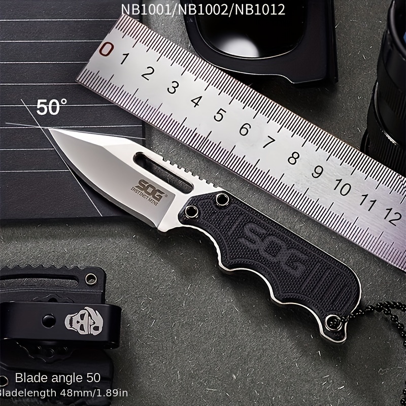 5CR15 stainless steel lightwei - огляд і ціна Edc Fixed Blade Deep Carry