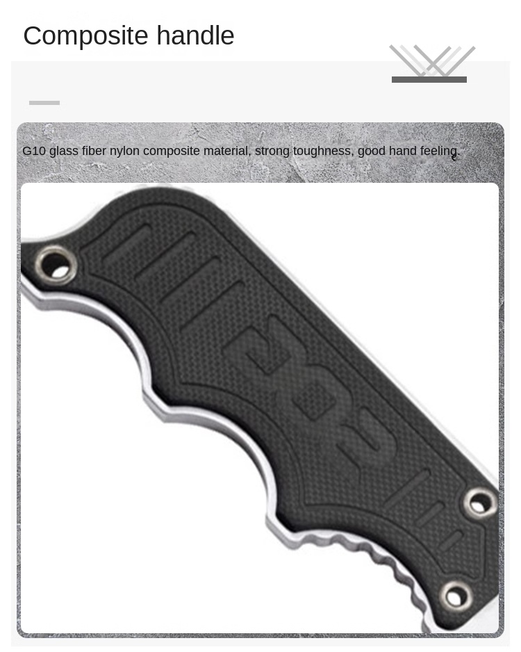 5CR15 stainless steel lightwei - огляд і ціна Edc Fixed Blade Deep Carry