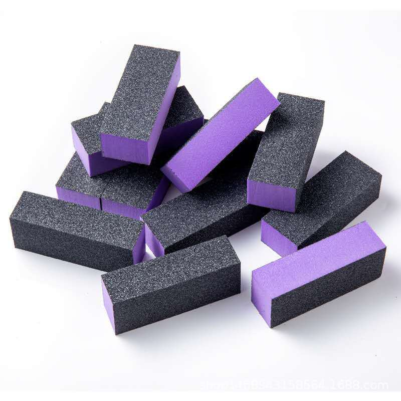 10/20/50pcs 3 Side Sponge Nail - огляд і ціна Nail File Titanium