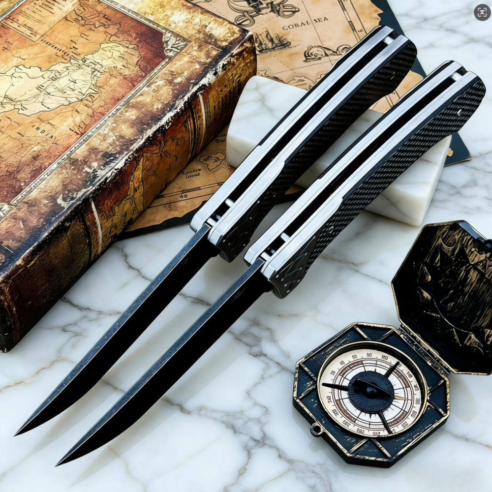 D2 Steel Folding Knife with Ca - огляд і ціна Edc Every Day Carry おもちゃ