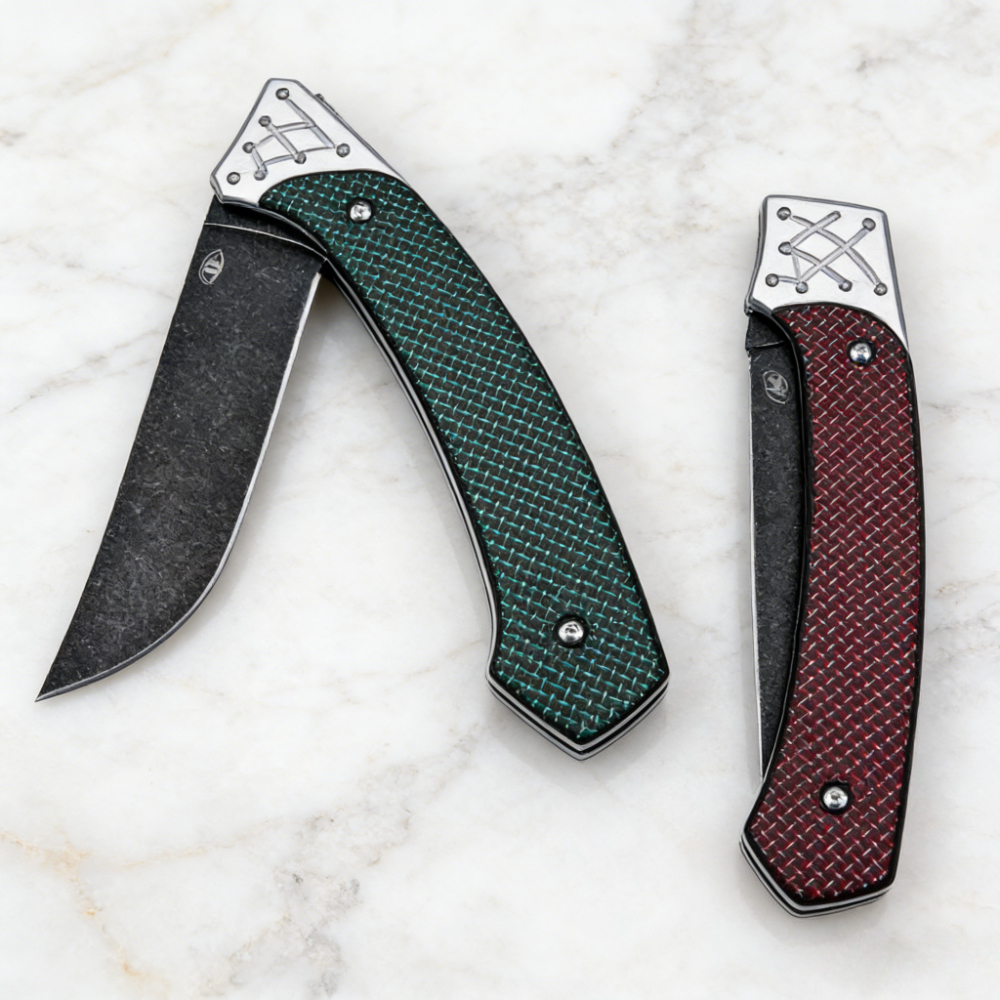 D2 Steel Folding Knife with Ca - огляд і ціна Edc Every Day Carry おもちゃ
