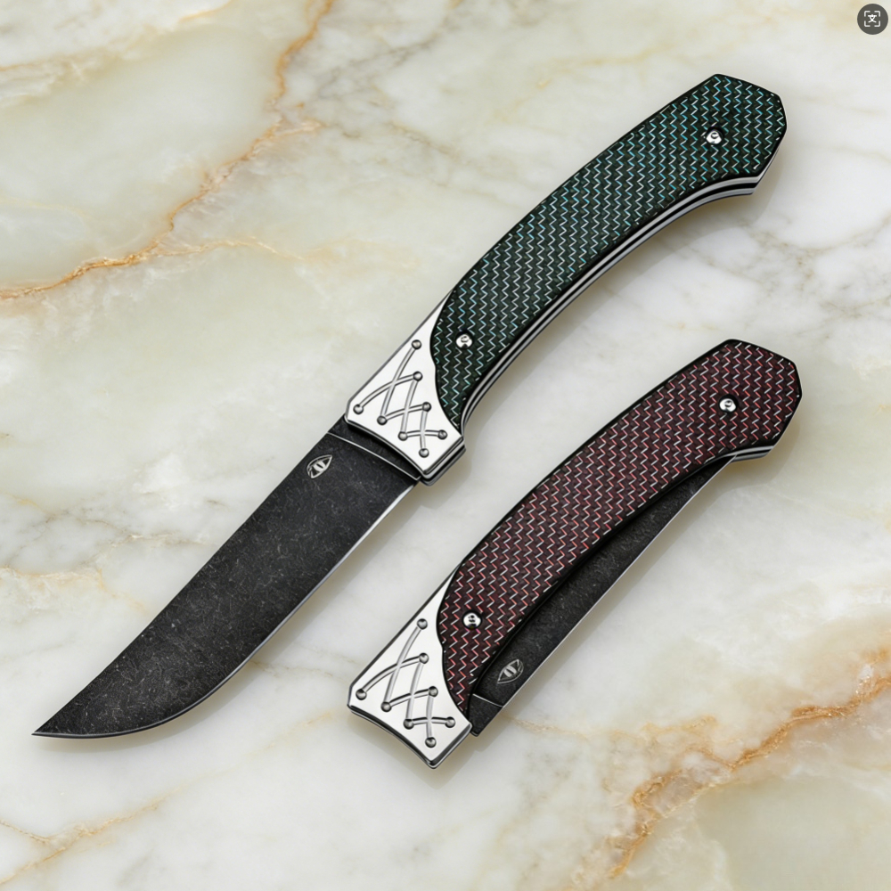 D2 Steel Folding Knife with Ca - огляд і ціна Edc Every Day Carry おもちゃ