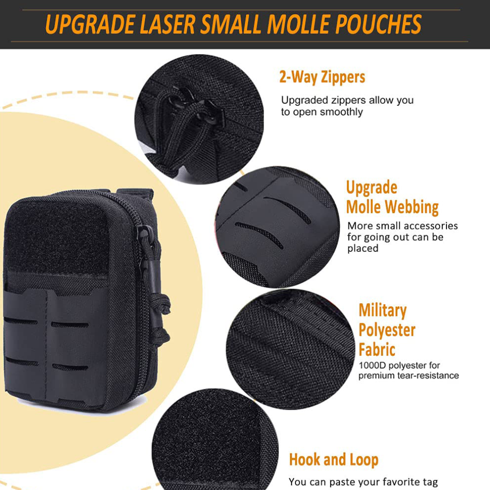 Tactical Mini Belt Pouches, Mu - огляд і ціна Edc Concealed Carry Belt
