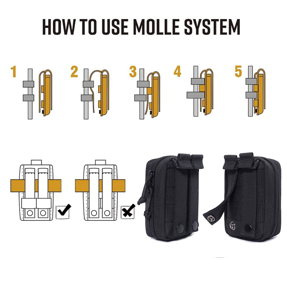 Tactical Mini Belt Pouches, Mu - огляд і ціна Edc Concealed Carry Belt