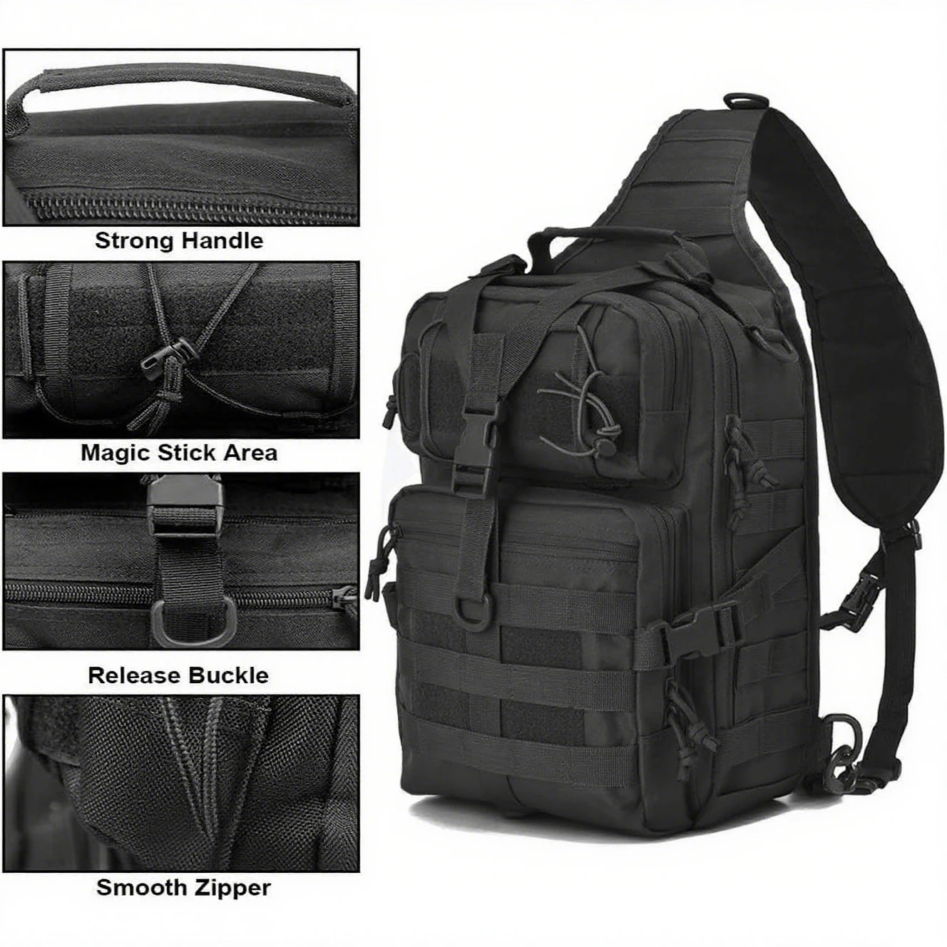 Tactical Sling Backpack Should - огляд і ціна Edc Carry Bag For Pistol