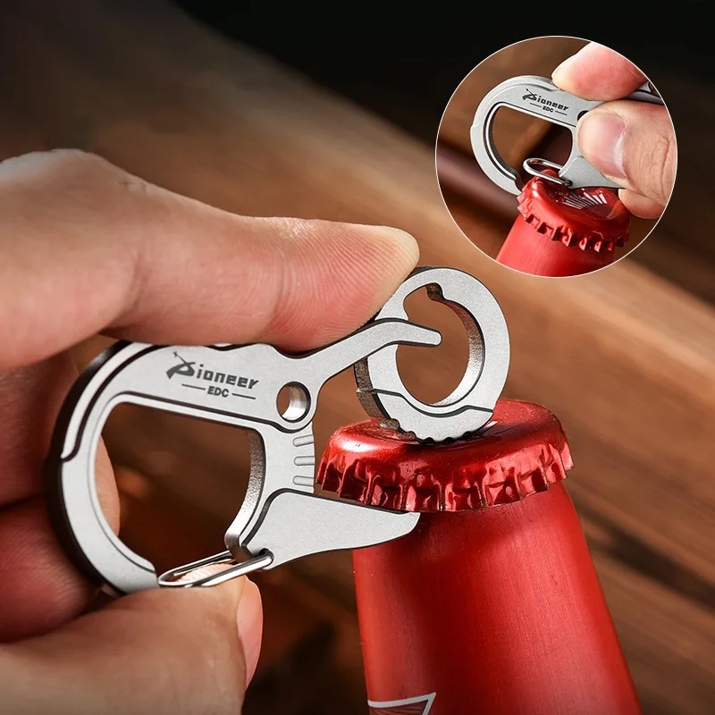 Titanium Alloy Keychain  Multi - огляд і ціна Edc Concealed Carry Belt