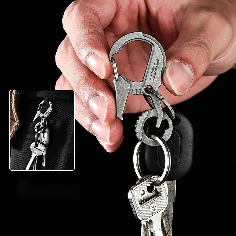 Titanium Alloy Keychain  Multi - огляд і ціна Edc Concealed Carry Belt