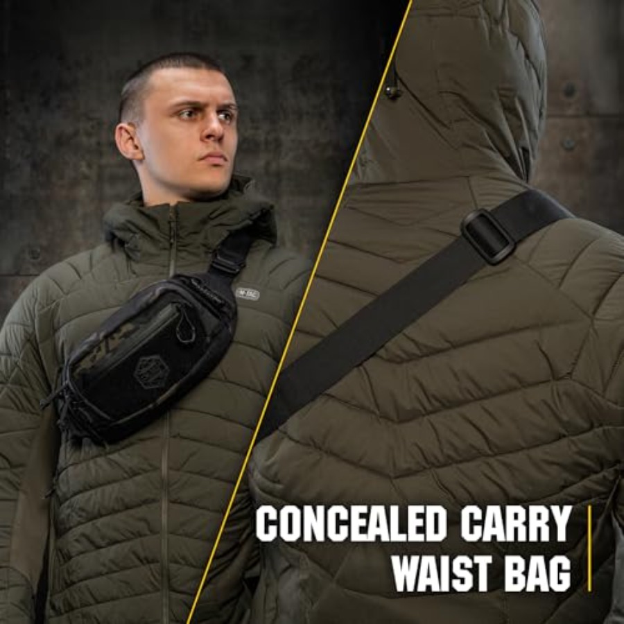 Tactical Mens Fanny Pack - Wai - огляд і ціна Edc Concealed Carry Belt