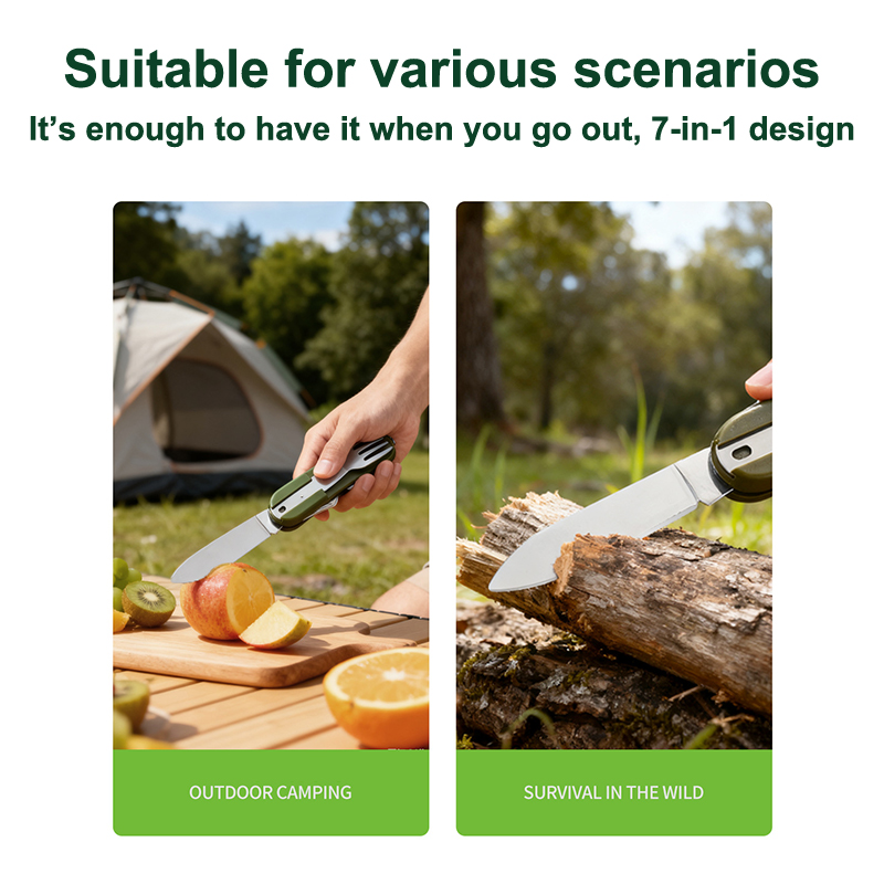 New Stainless Steel 7 In 1 Cam - огляд і ціна Pocket Knife Ceramic