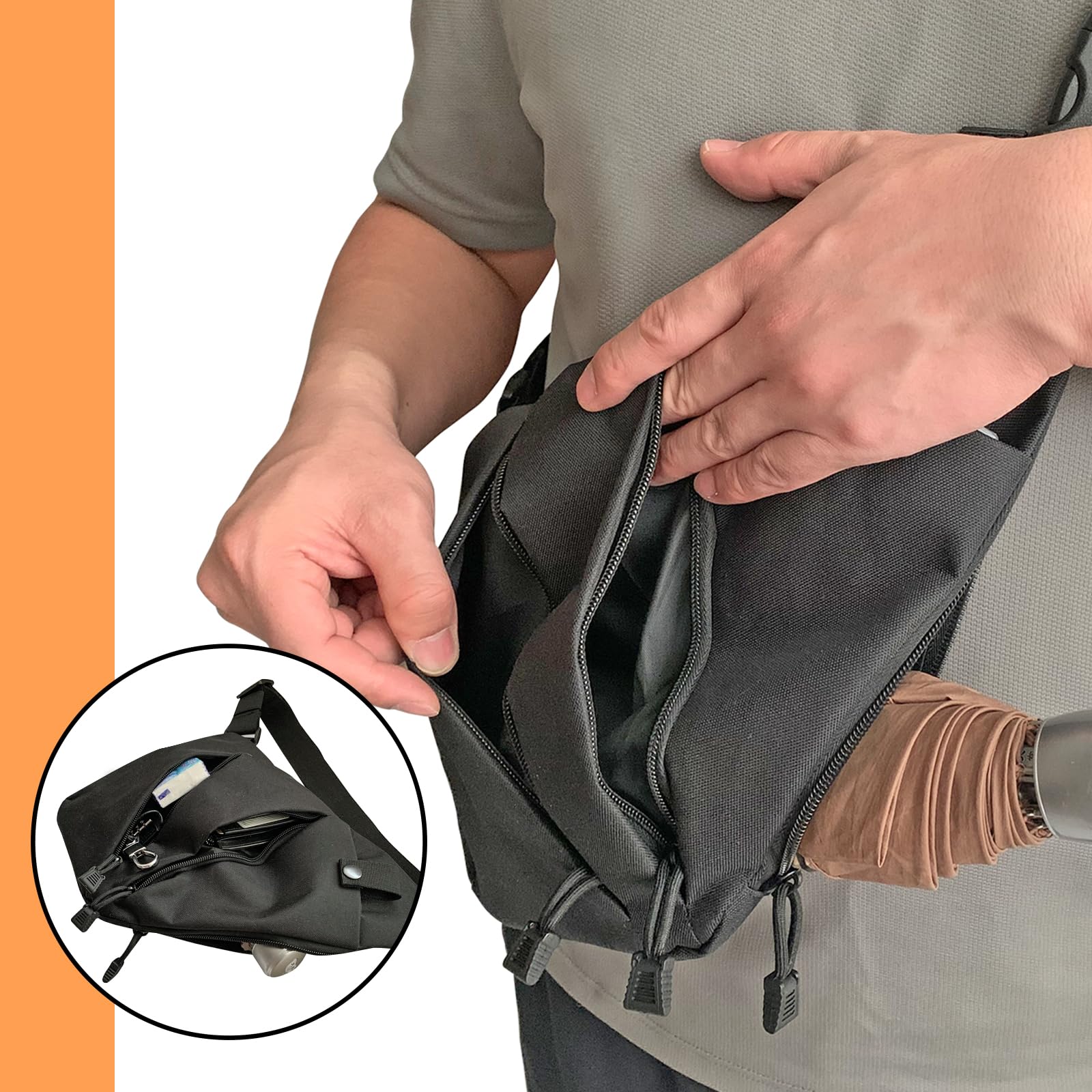 Tactical Crossbody Sling Bag E - огляд і ціна Edc Carry Bag For Pistol