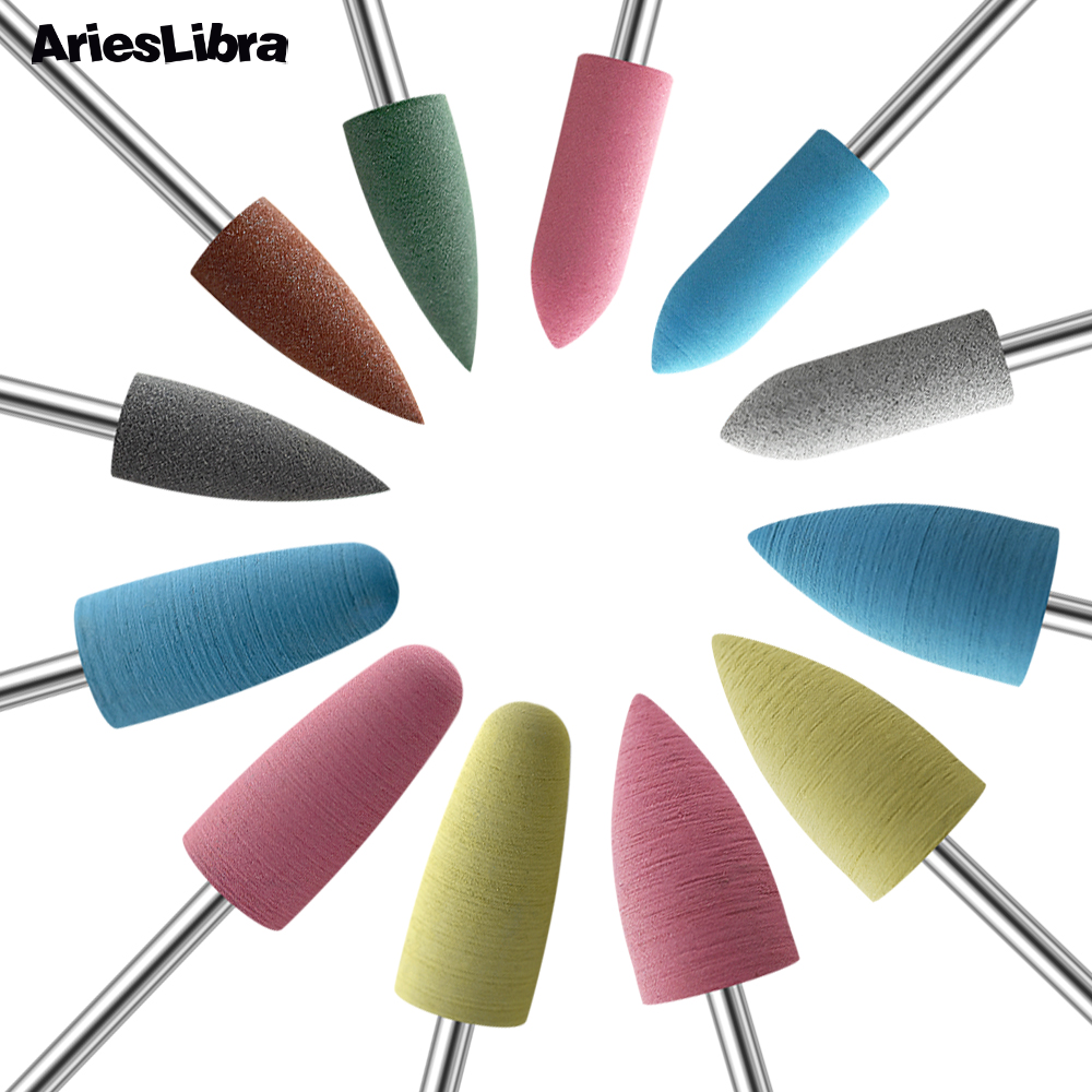 AriesLibra Rubber Nail Drill B - огляд і ціна Nail File Titanium