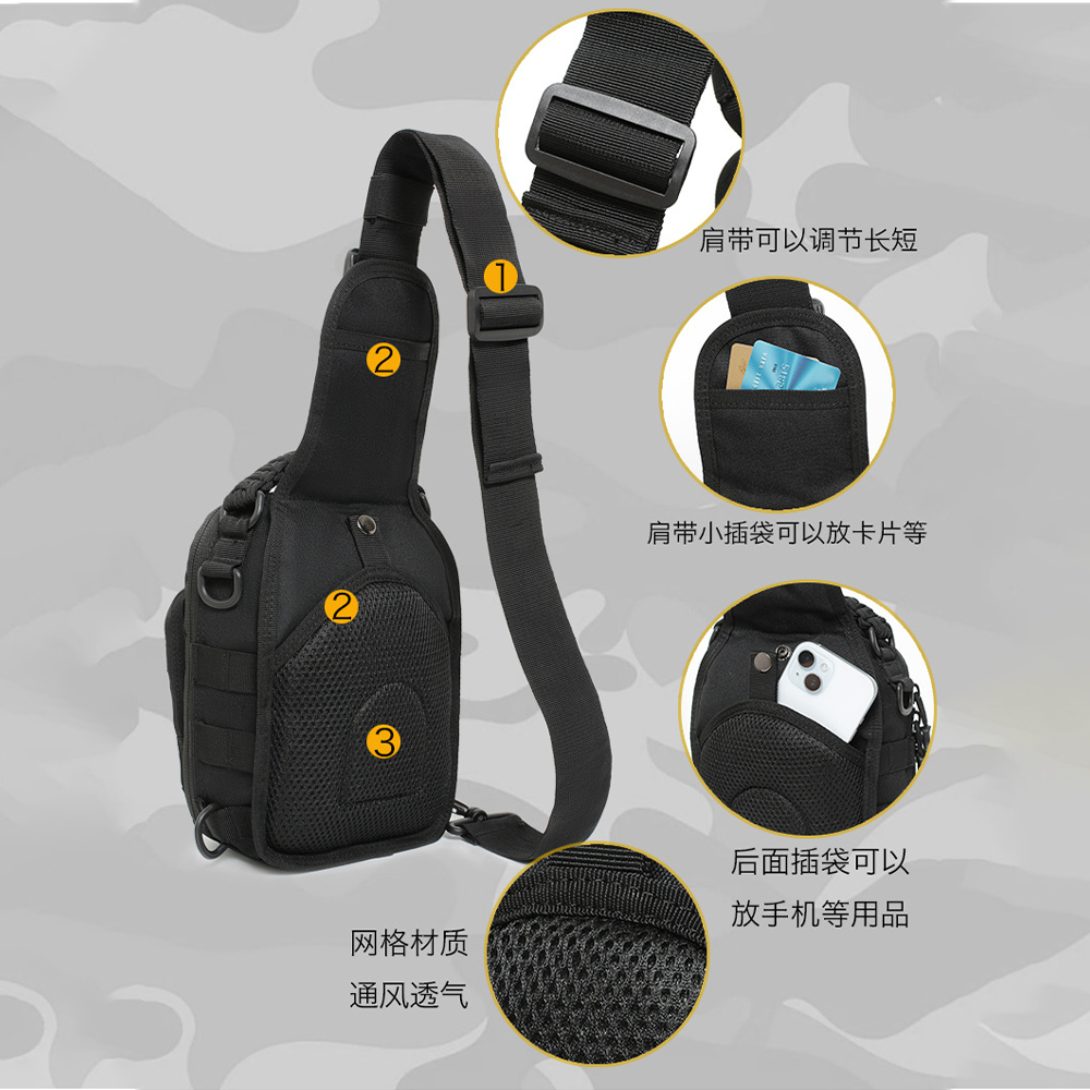 Tactical Sling Bag Pouch Multi - огляд і ціна Edc Carry Bag For Pistol