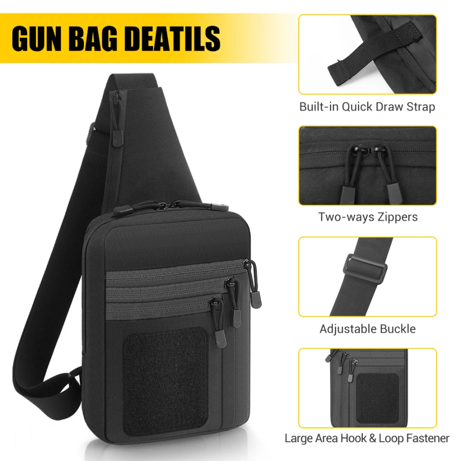 CAOX Tactical Pistol Gun Bag C - огляд і ціна Edc Carry Holster