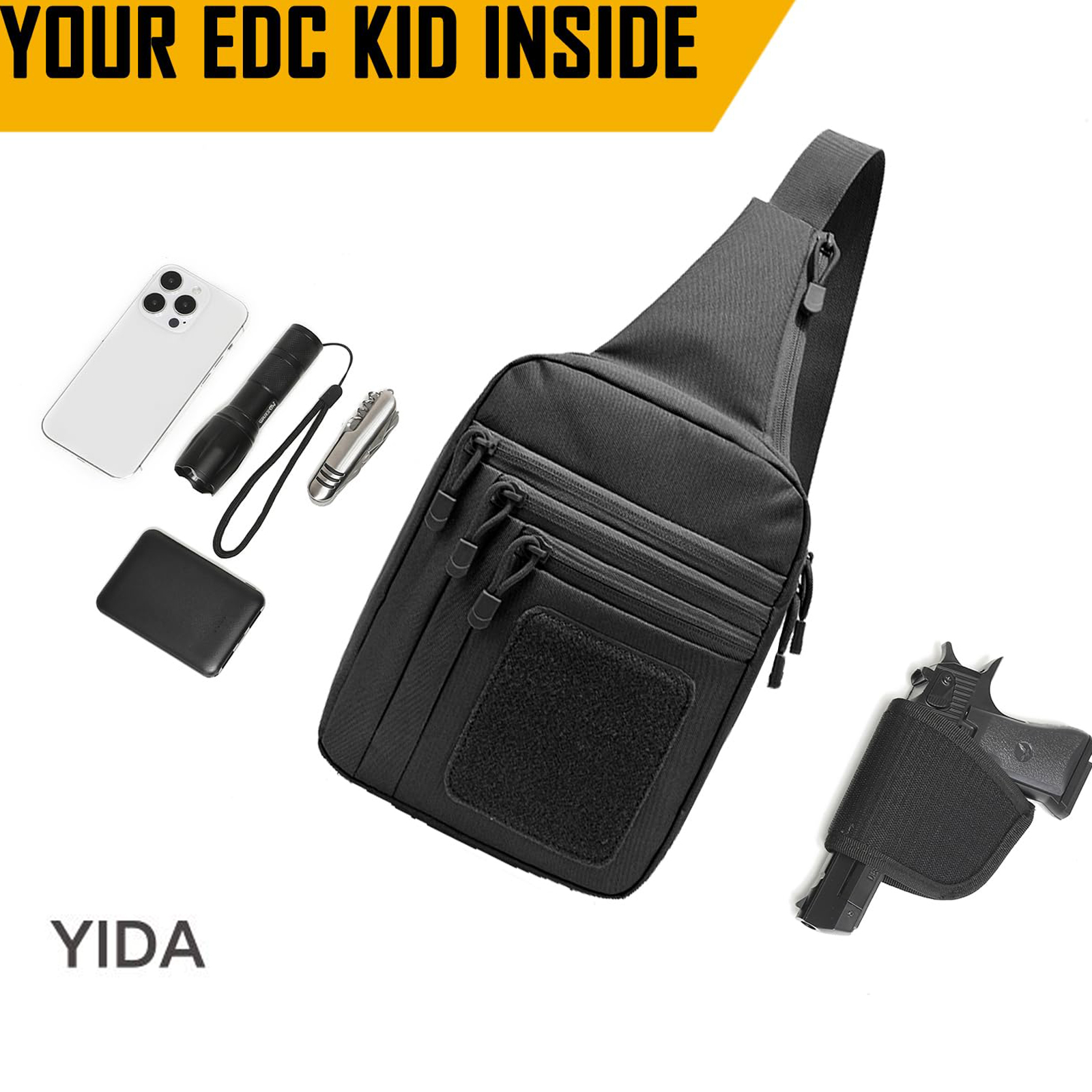 Concealed Carry Crossbody Bag  - огляд і ціна Edc Deep Carry