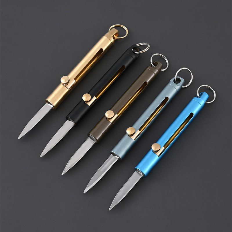 EDC Brass Retractable Knife Ou - огляд і ціна Edc Fixed Blade Deep Carry